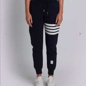 Thom Browne Navy 4-Bar Classic Lounge Pants men